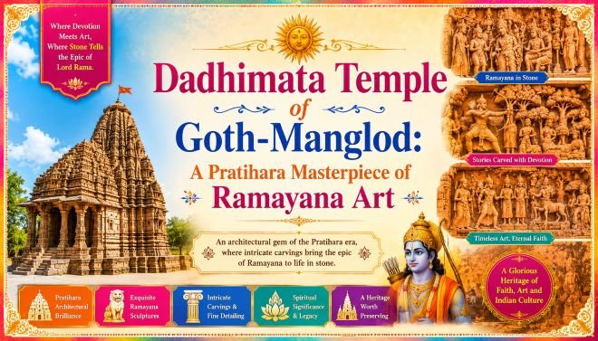 Dadhimata Temple of Goth-Manglod A Pratihara Masterpiece of Ramayana Art - mohanlalgupta.com