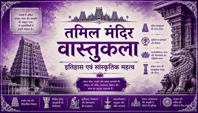 तमिल मंदिर वास्तुकला : इतिहास एवं सांस्कृतिक महत्व mohanlalgupta.com