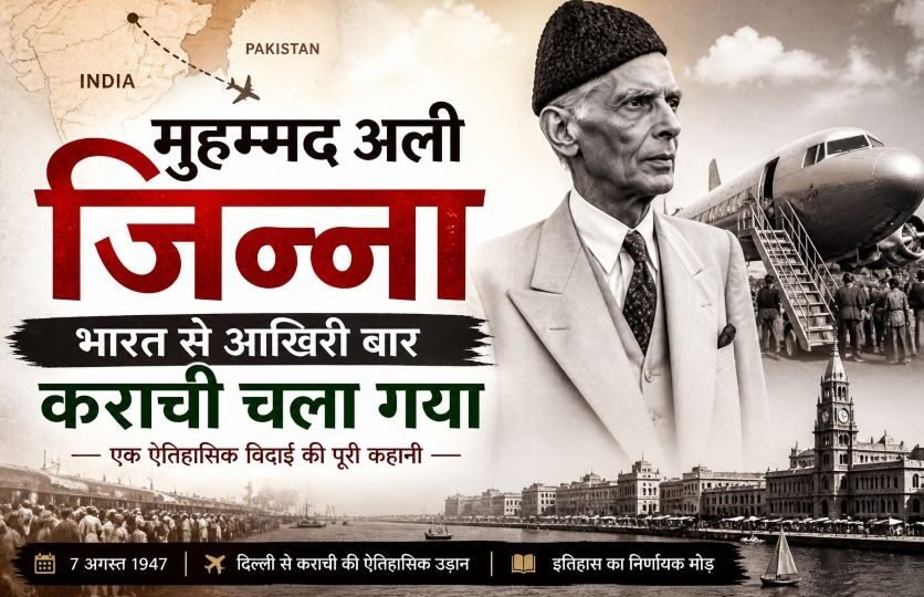 मुहम्मद अली जिन्ना भारत से आखिरी बार कराची चला गया - mohanlalgupta.com